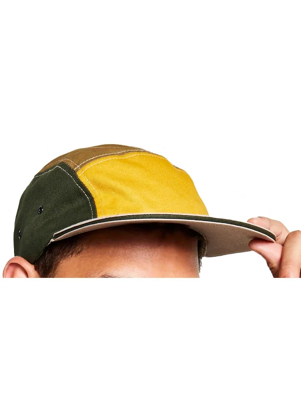 Mens Twill Colorblock Ball Cap