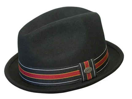 Conner Wool Felt Center Dent Fedora Hat