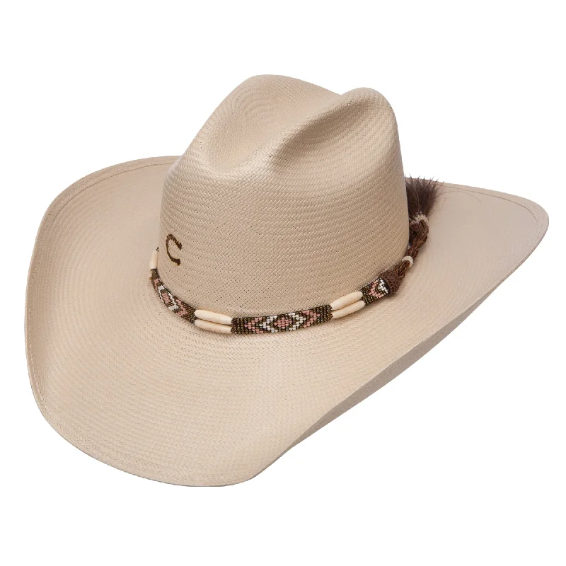 Charlie 1 Horse Shawnee Women's 10X Straw Western Hat