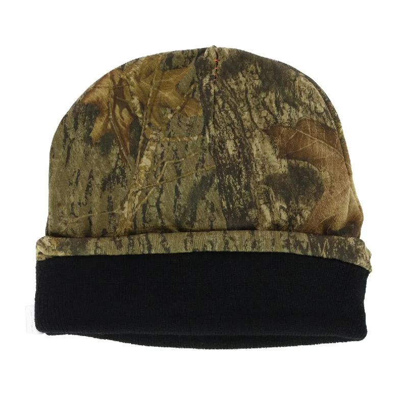 Men's Reversible Camo Heavyweight Knit Winter Hat