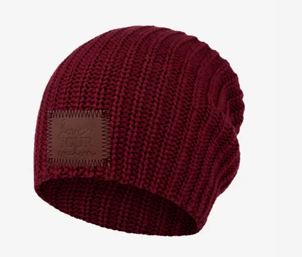 Burgundy Beanie