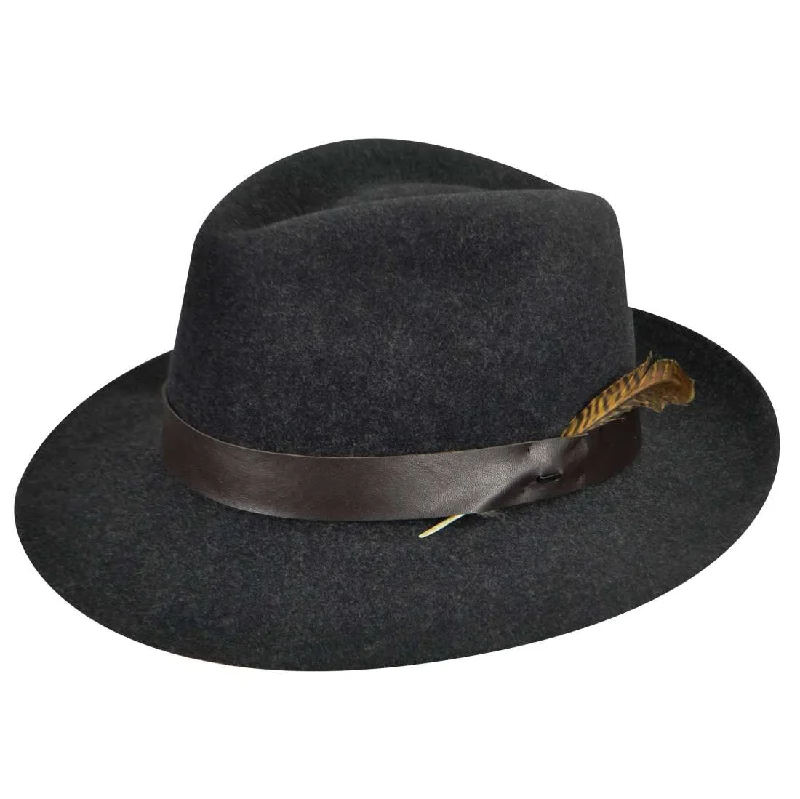 Bailey of Hollywood Haskin Wool Felt Fedora Hat