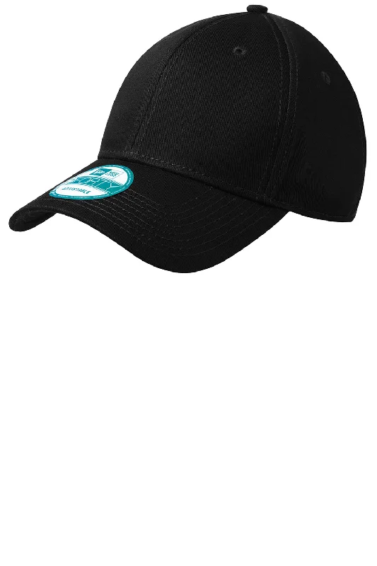 New Era Mens Adjustable Hat - Black