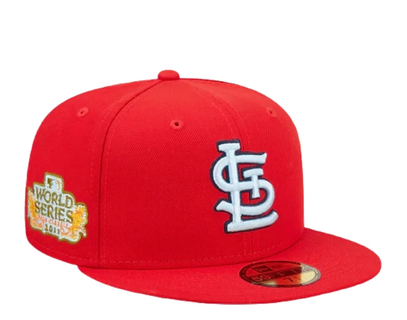 New Era 59Fifty MLB St. Louis Cardinals Cloud Under Red Fitted Hat 60243780