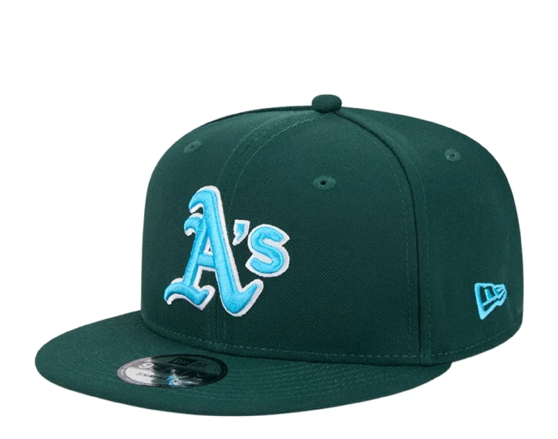 New Era Oakland Athletics Father's Day 2024 9FIFTY Snapback 60499907 Grn Blue UV