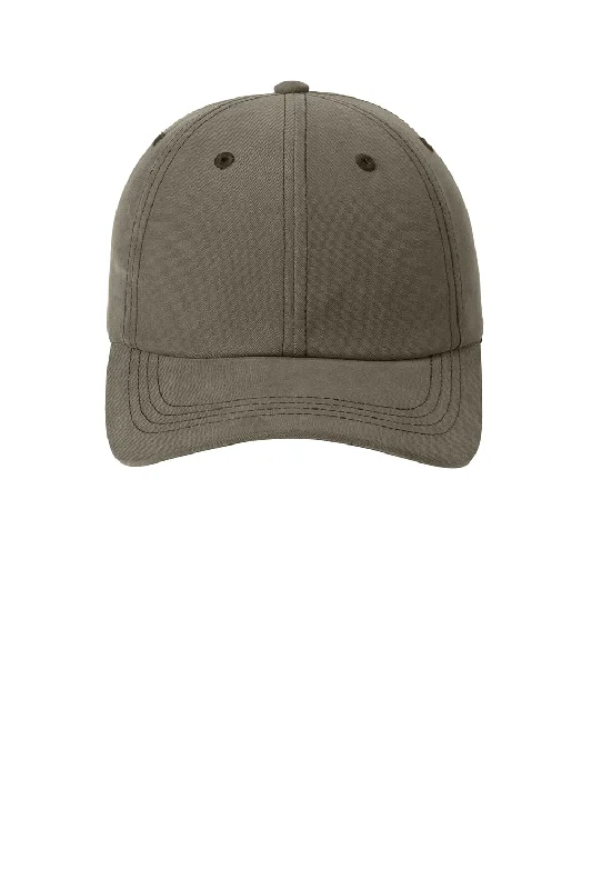 Port Authority Mens Moisture Wicking Adjustable Hat - Olive Green