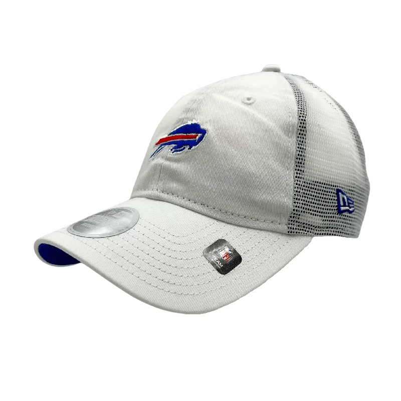 Women's New Era Buffalo Bills White Adjustable Hat