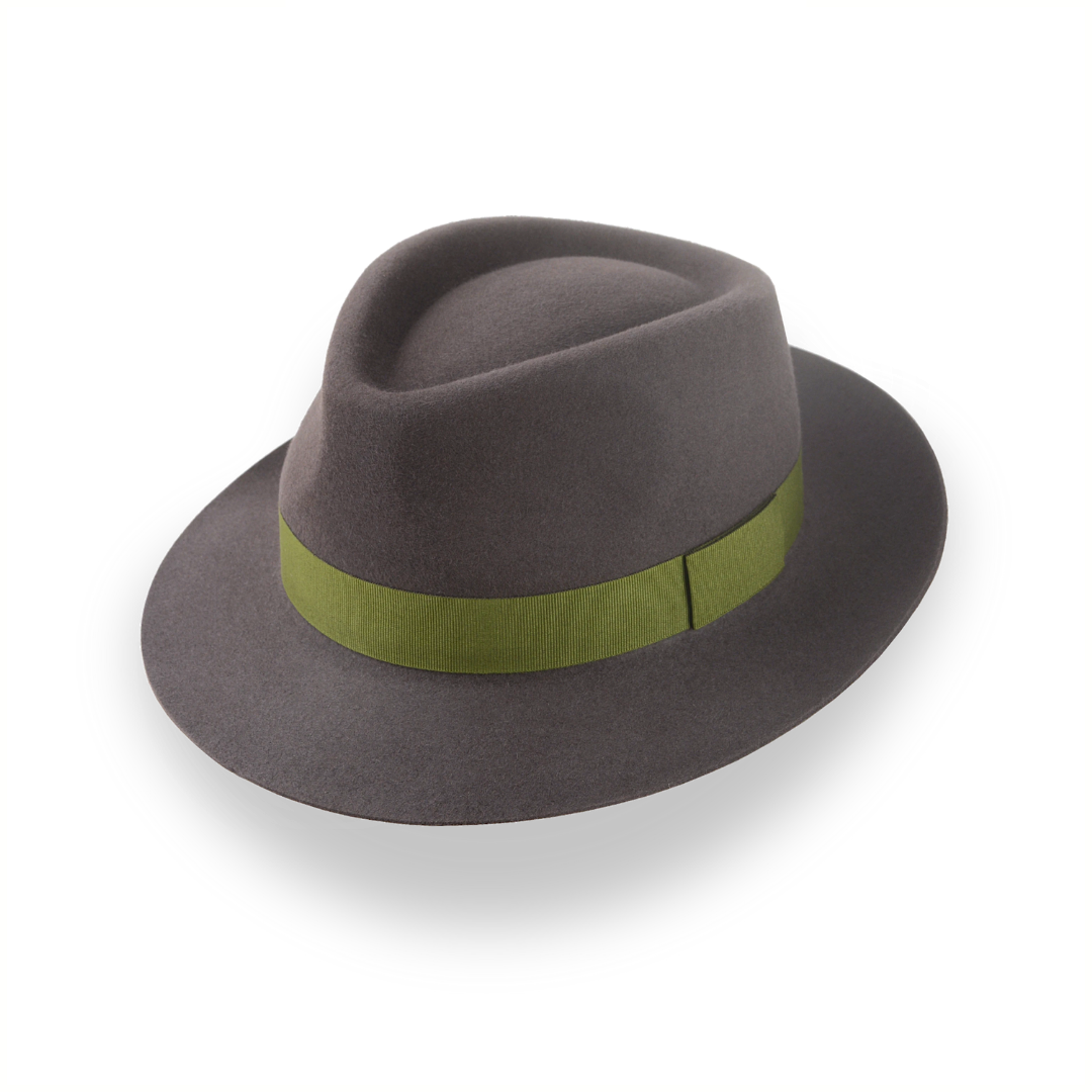 Caribou Grey Casual Fedora for Men | The Cooper