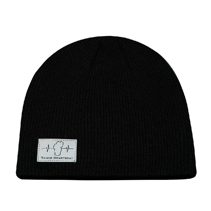 Tahoe Beanie | No Cuff | Black