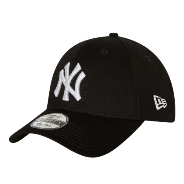 New Era New York Yankees 9FORTY Cap - Black/White