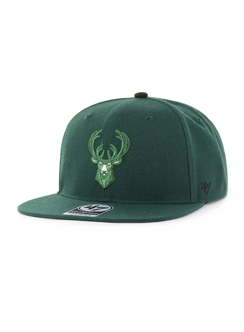 '47 Brand Captain Element Milwaukee Bucks Snapback Hat