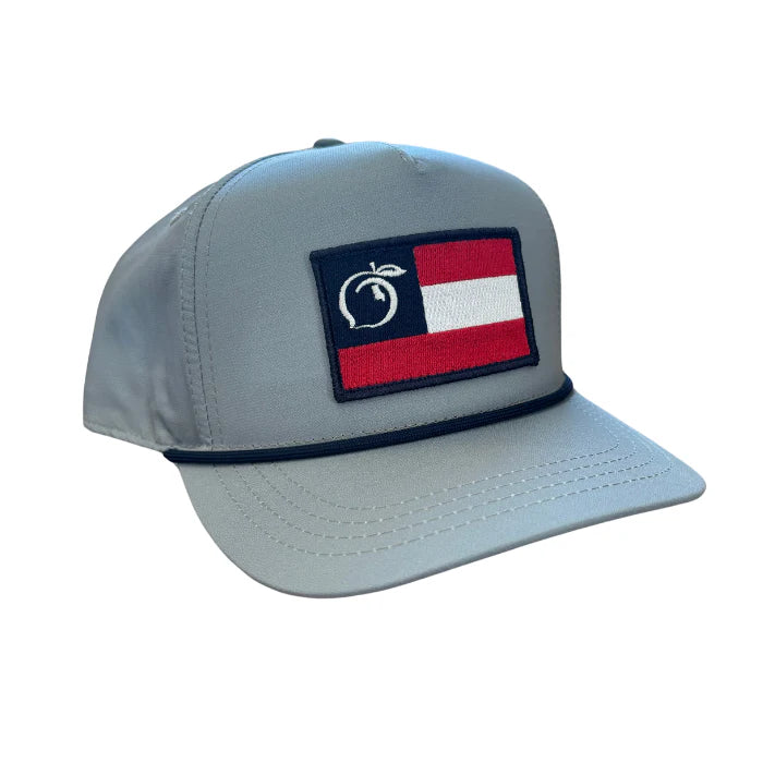 Flag 5 Panel Performance Hat with Rope