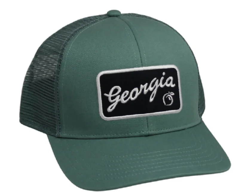 Georgia Script Mesh Back Hat