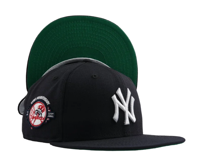 New Era New York Mets 50th Anniversary 59FIFTY Fitted Navy W/ Green Bottom