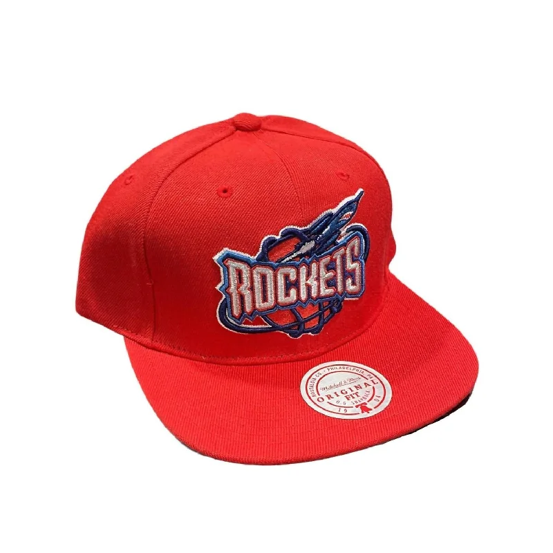 Men's Nba Hwc Houston Rockets Core Basic Snapback Cap In Red