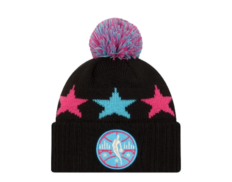 New Era NBA All Star Game Starry Pom Knit Black 2022 ASG 60239631