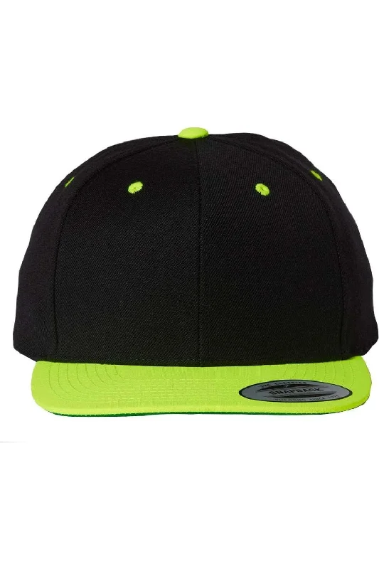 black/ neon green