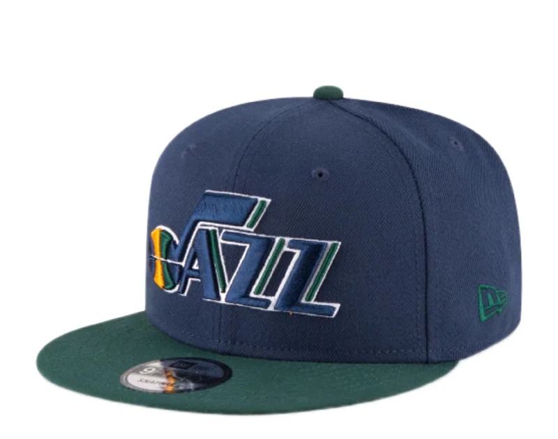 New Era 9Fifty NBA Utah Jazz 2-Tone OTC Navy/Green Snapback 70557060