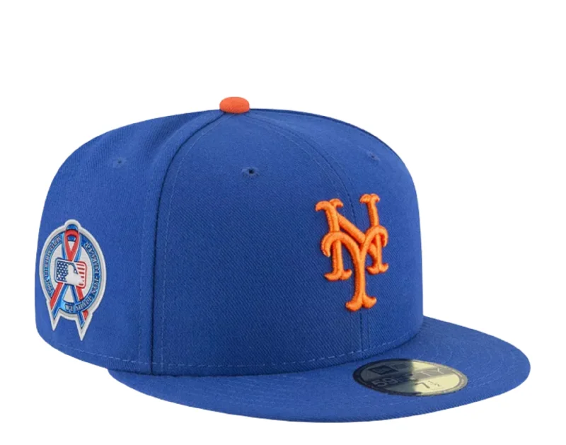 New Era 59Fifty MLB New York Mets 9/11 Memorial Blue Fitted Hat 60229783