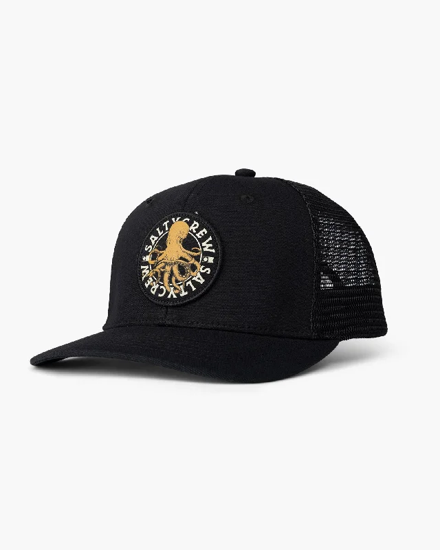 TENTACLES RETRO TRUCKER - Black