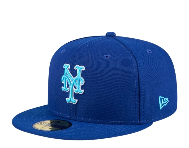 New Era New York Mets Father's Day 2024 59FIFTY Fitted 60499400 Blue UV