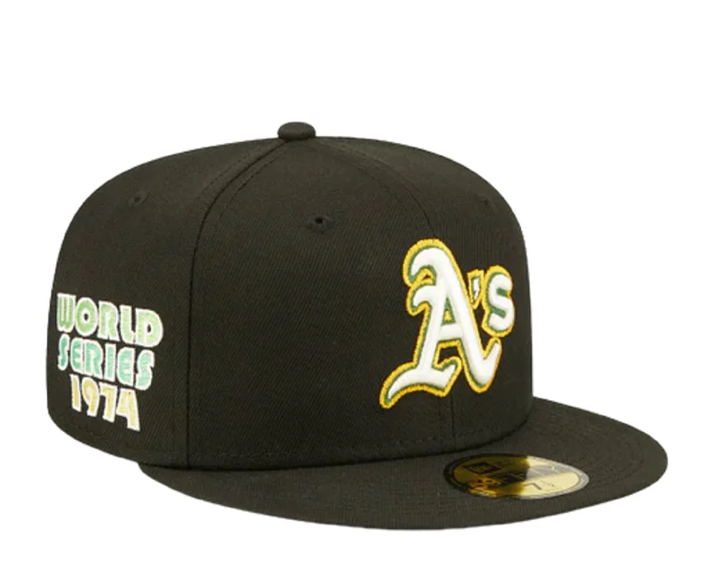 New Era Oakland Athletics Citrus Pop 59FIFTY Fitted Black/Green UV 60288254