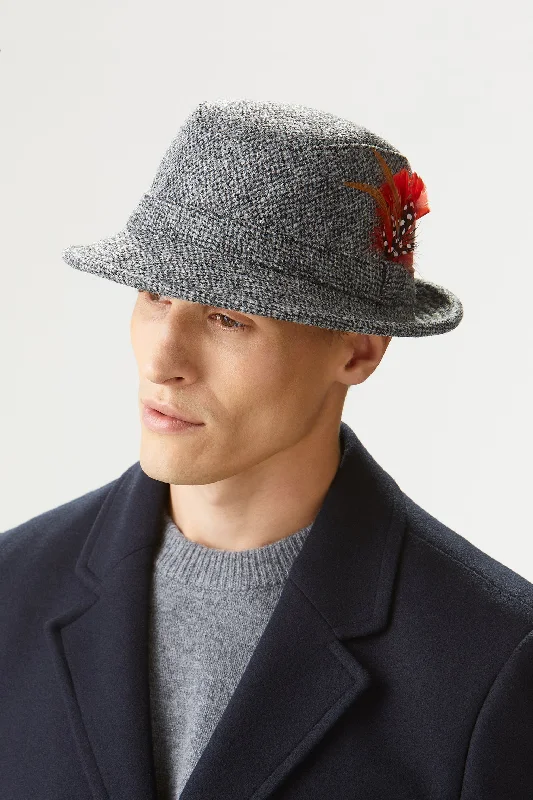 Grouse Tweed Rollable Hat