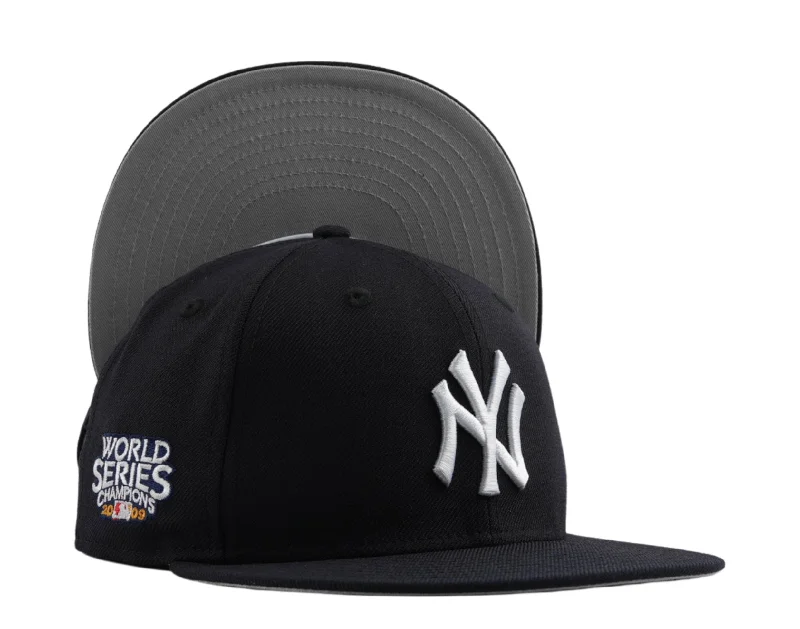 New Era New York Yankees World Series 59FIFTY Fitted Grey UV 70126453