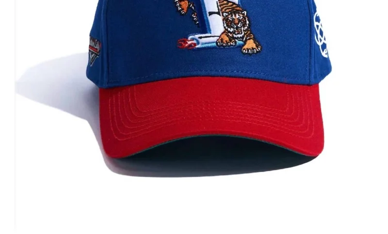 Men's Tigstons V2 Hat In Blue/red