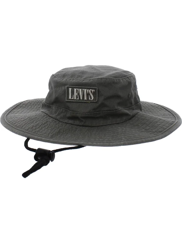 Mens Twill Drawstring Fisherman Hat