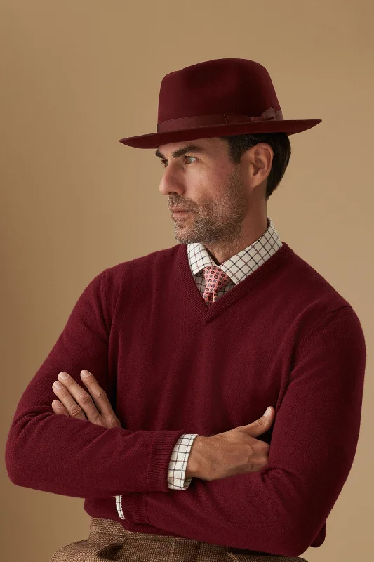 Fairbanks Burgundy Trilby