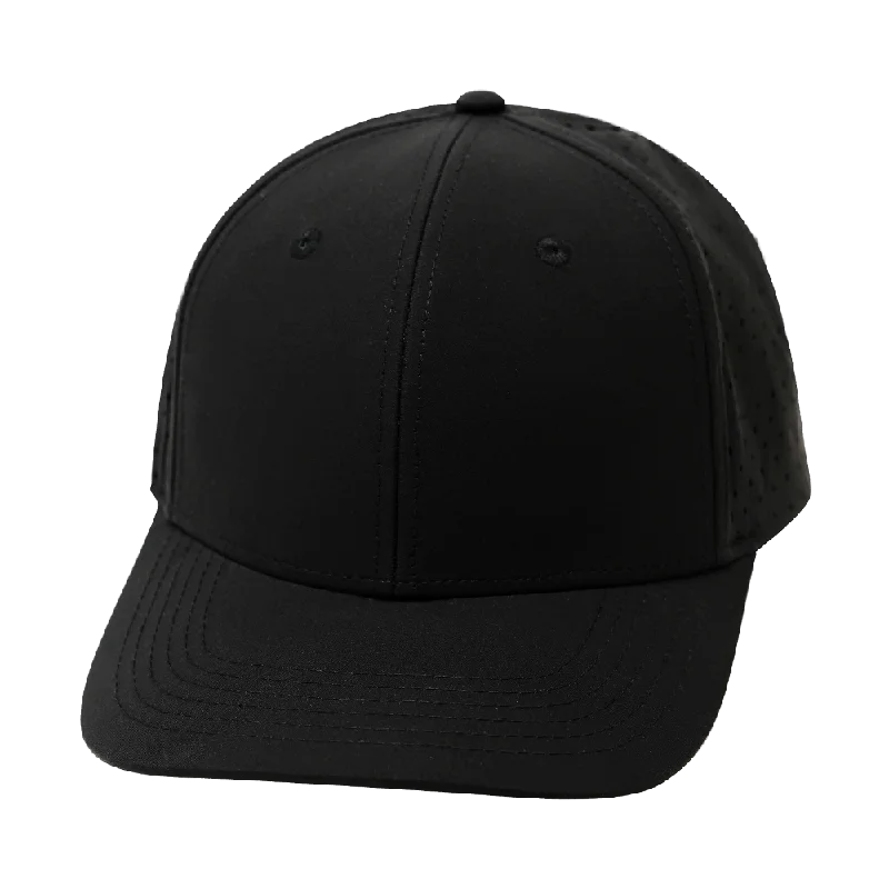 Blank - 6 Panel  - Black (Unisex)