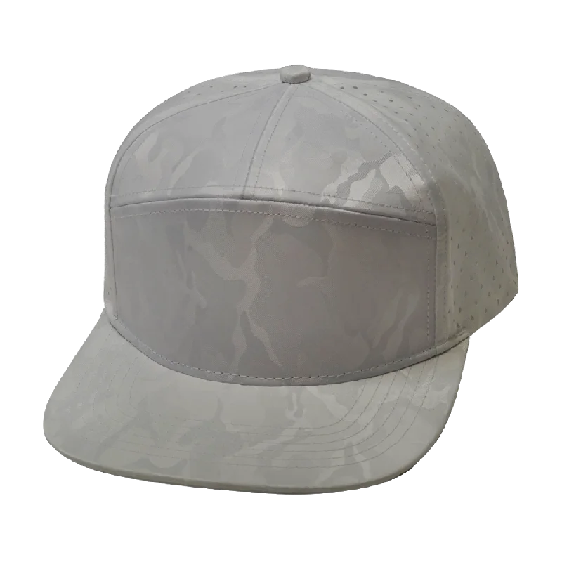 Blank - 7 Panel - White Camo (Unisex)