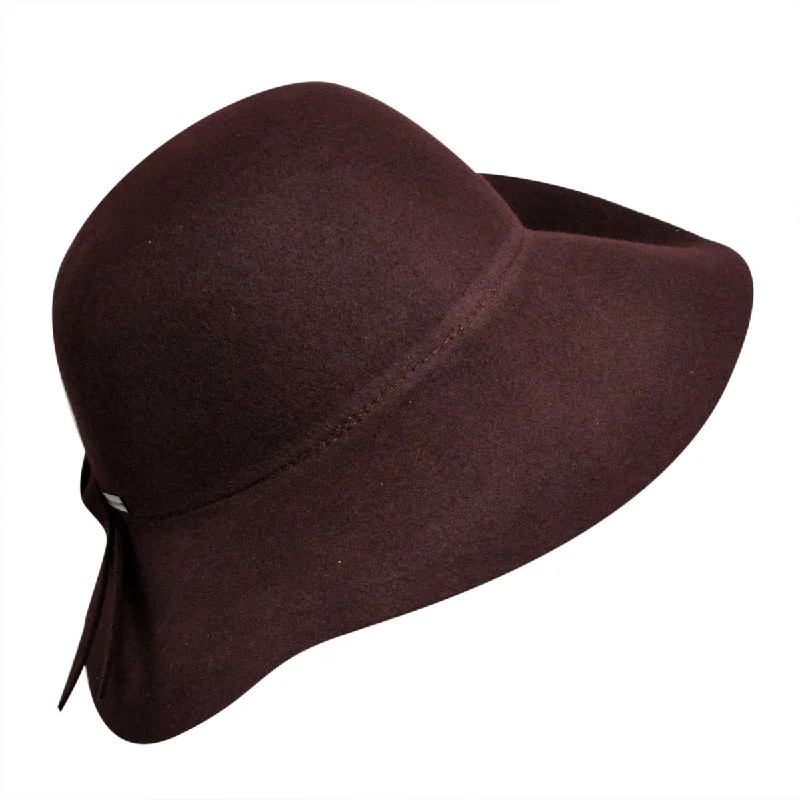 Betmar Giulia Wool Wide Brim Hat