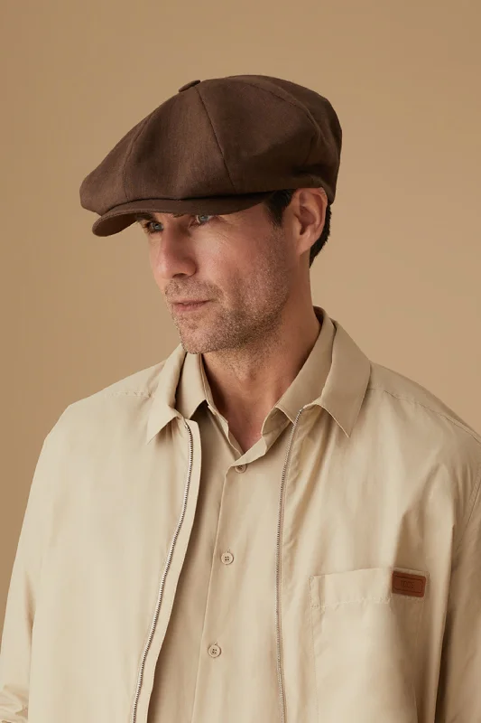 Muirfield Brown Bakerboy Cap