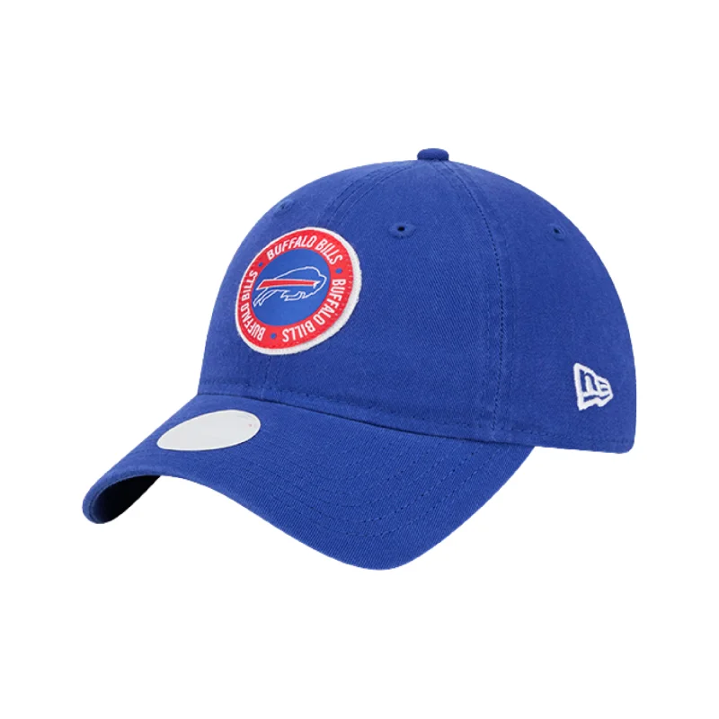 Women's New Era 9TWENTY Bills 2024 Sideline Royal Adjustable Hat