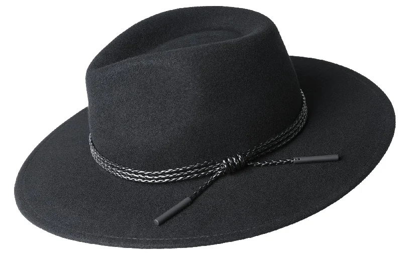 Bailey Piston Wool Felt Wide Brim Fedora