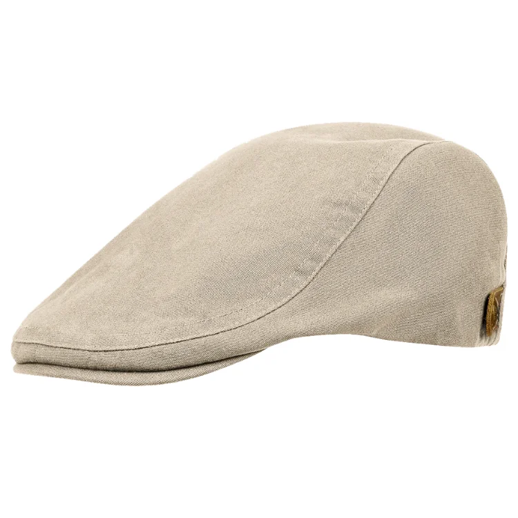 Kooringal Cotton Drivers Cap Baker - Tan