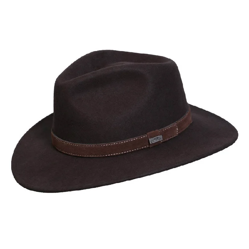 Conner Flinders Wool Outback Fedora Hat