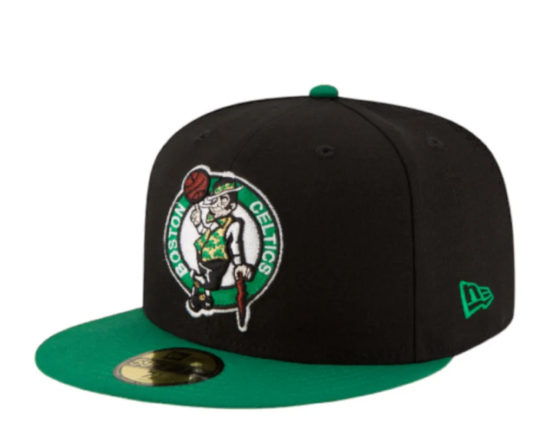 New Era Boston Celtics 2Tone 59FIFTY Fitted 70343702 Black/Green - Gray UV