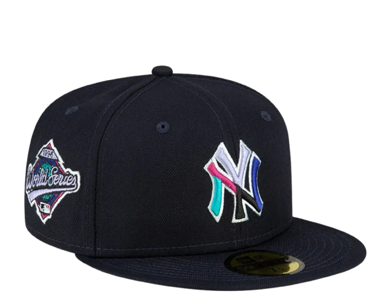 New Era New York Yankees Polar Lights 59FIFTY Fitted Teal UV 60296499