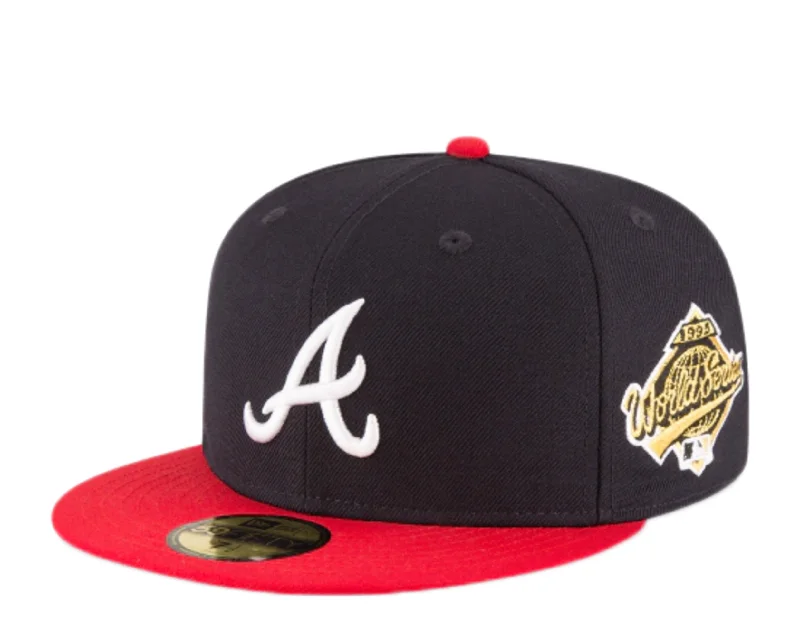 New Era 59Fifty MLB Atlanta Braves 1995 World Series Fitted Hat 11783658