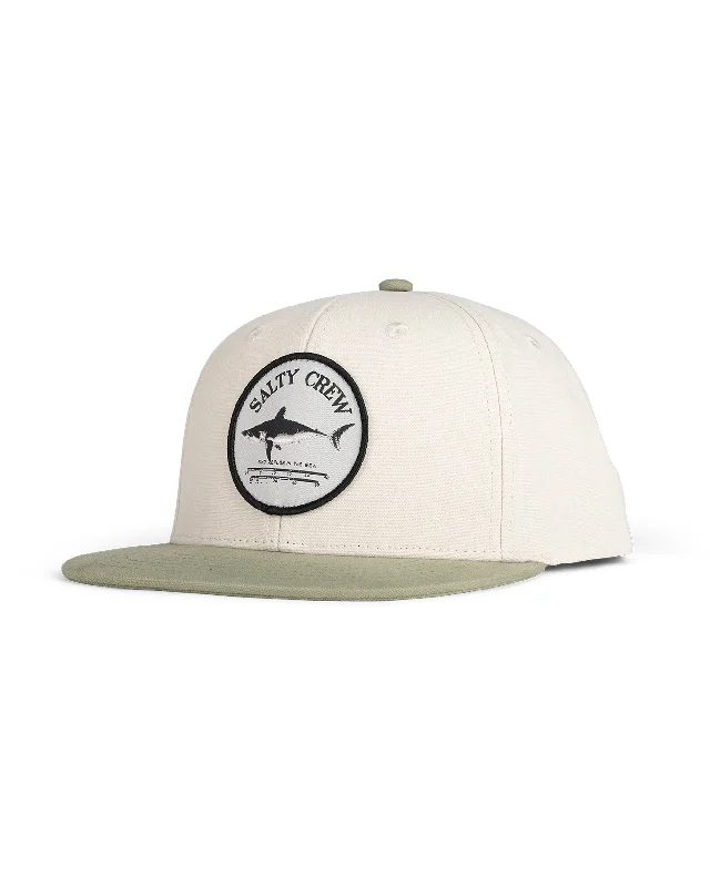 Bruce Boys 6 Panel - Wax/Fern